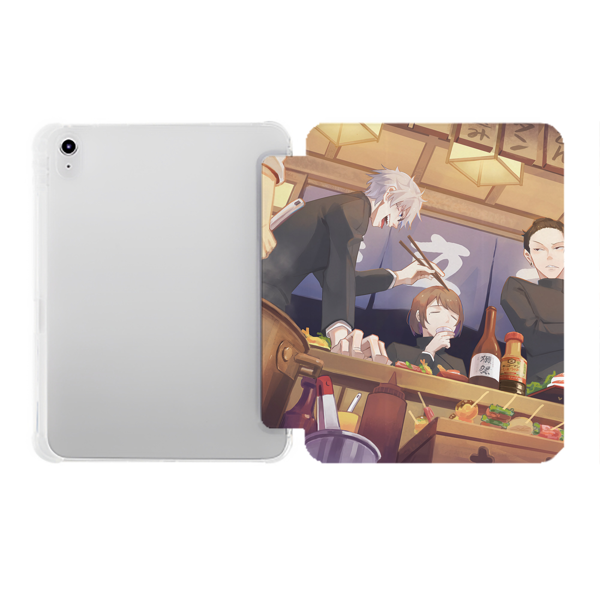（画像用） SPY×FAMILY间谍家家酒 IPad ケース ペン収納付き 三つ折りスタンド PUレザー×シリコン 対応機種9.5/10.5/10.9インチ